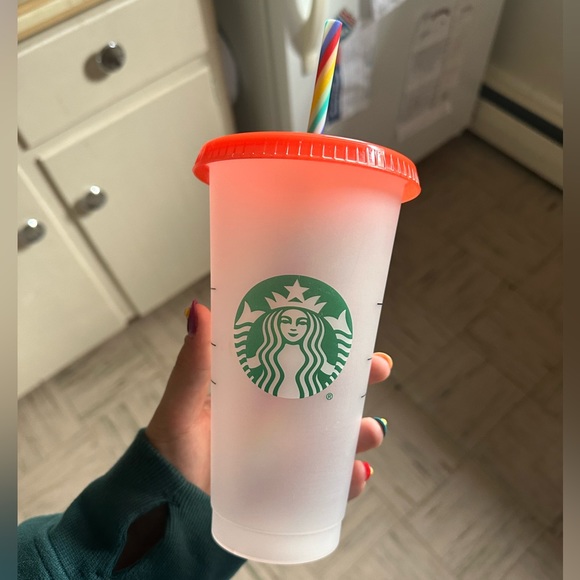 Starbucks Cup with Straw - Picture 1 of 1